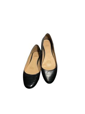 Gillio Black Lizard Texture Flats  Women’s Sz-4 Stule code 872001